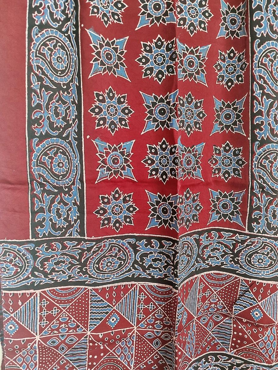 Modal Stoles in Pure Ajrakh - Image 3