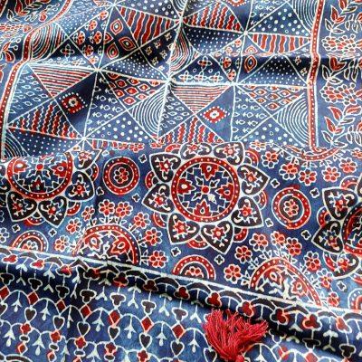 Modal Stoles in Pure Ajrakh