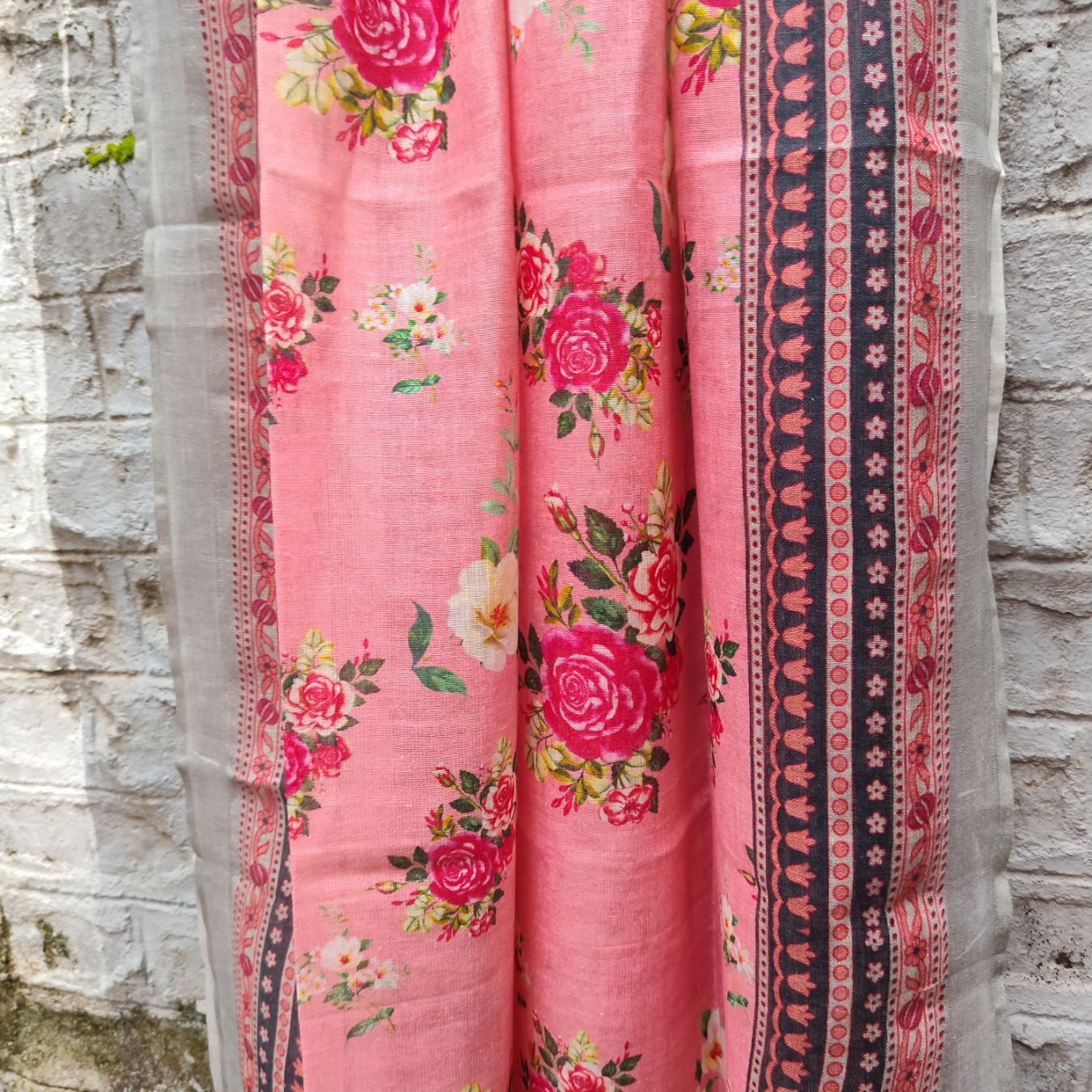 Pure Linen Cotton Dupattas - Image 2