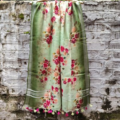 Pure Linen Cotton Dupattas