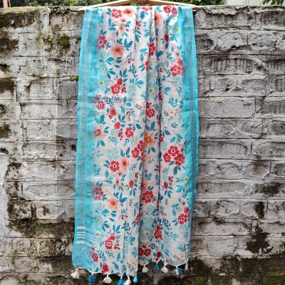 Pure Linen Cotton Dupattas