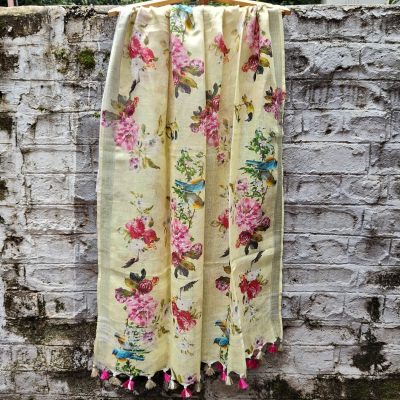 Pure Linen Cotton Dupattas