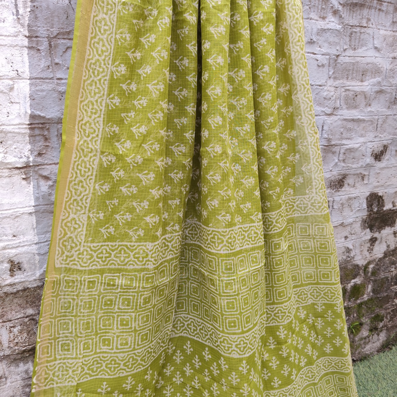 Kota Hand Block Printed Sarees - Image 3