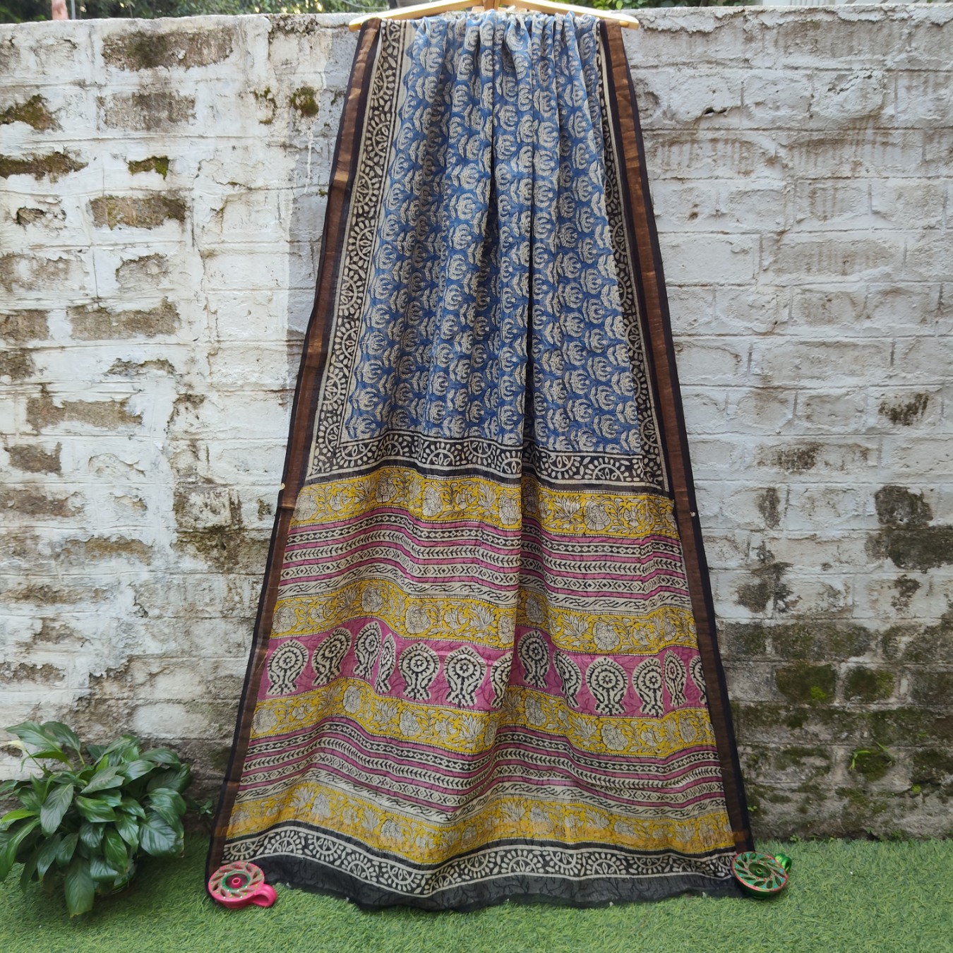 Kota Hand Block Printed Sarees