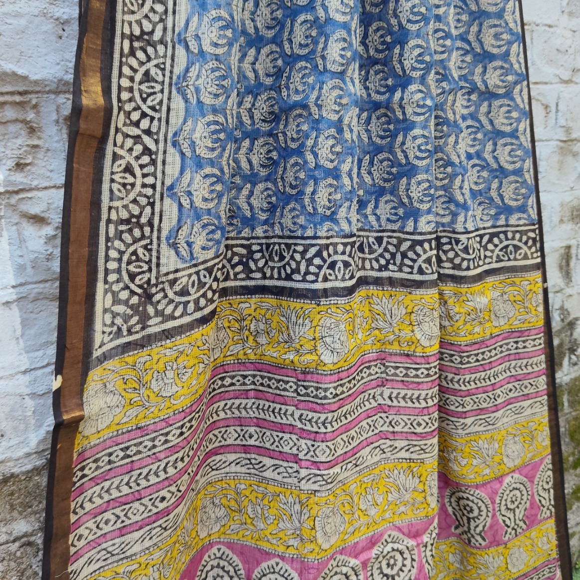 Kota Hand Block Printed Sarees - Image 3