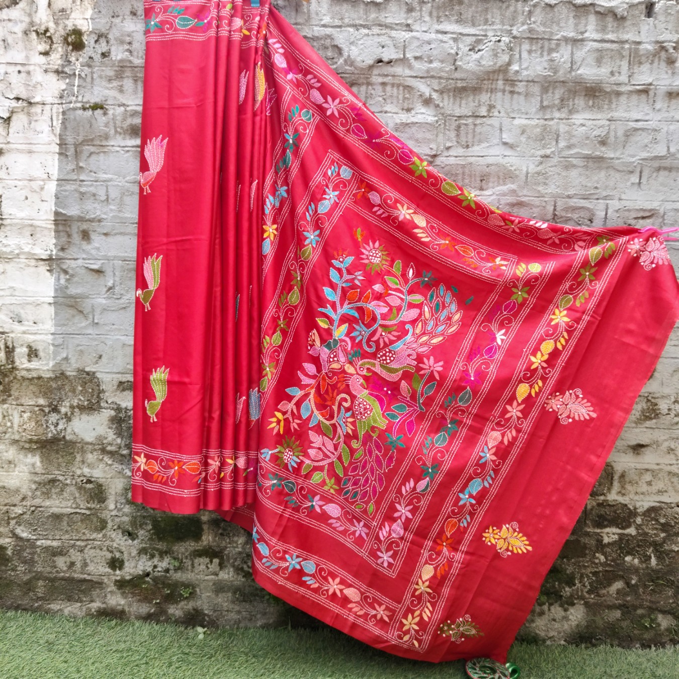 Kantha work sarees - Image 2