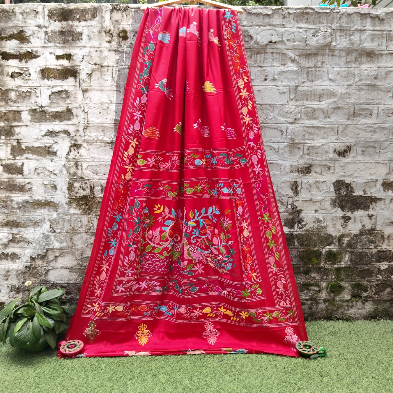 Kantha work sarees