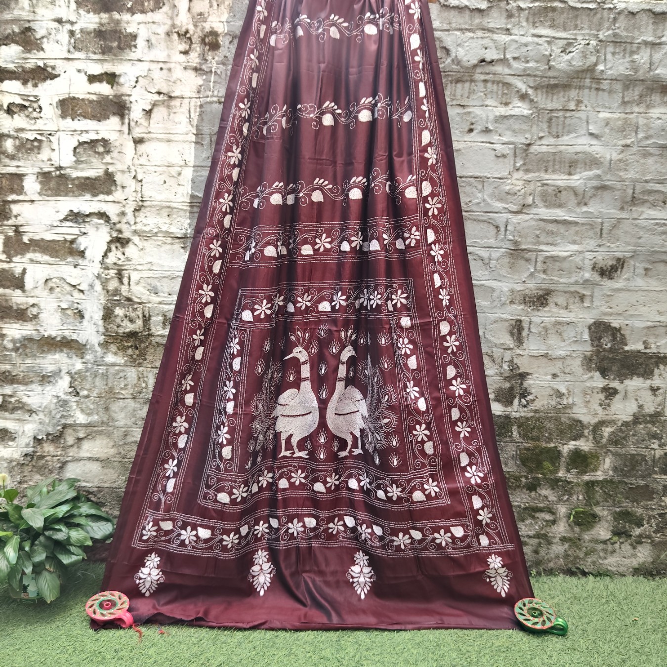 Kantha work sarees