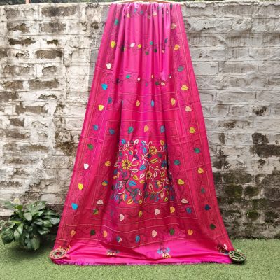 Kantha work sarees