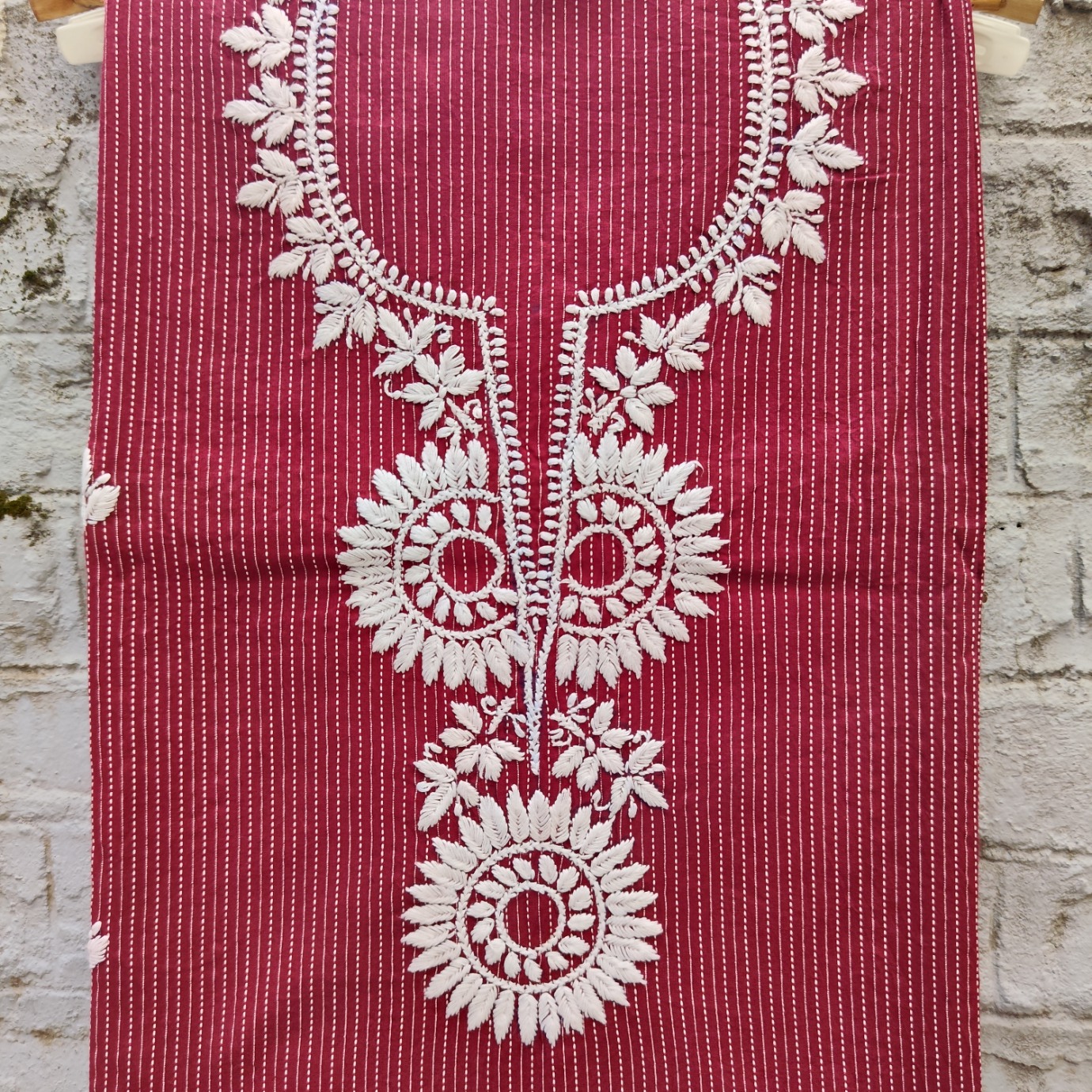 Hand Embroidered Top and Bottom set - Image 3