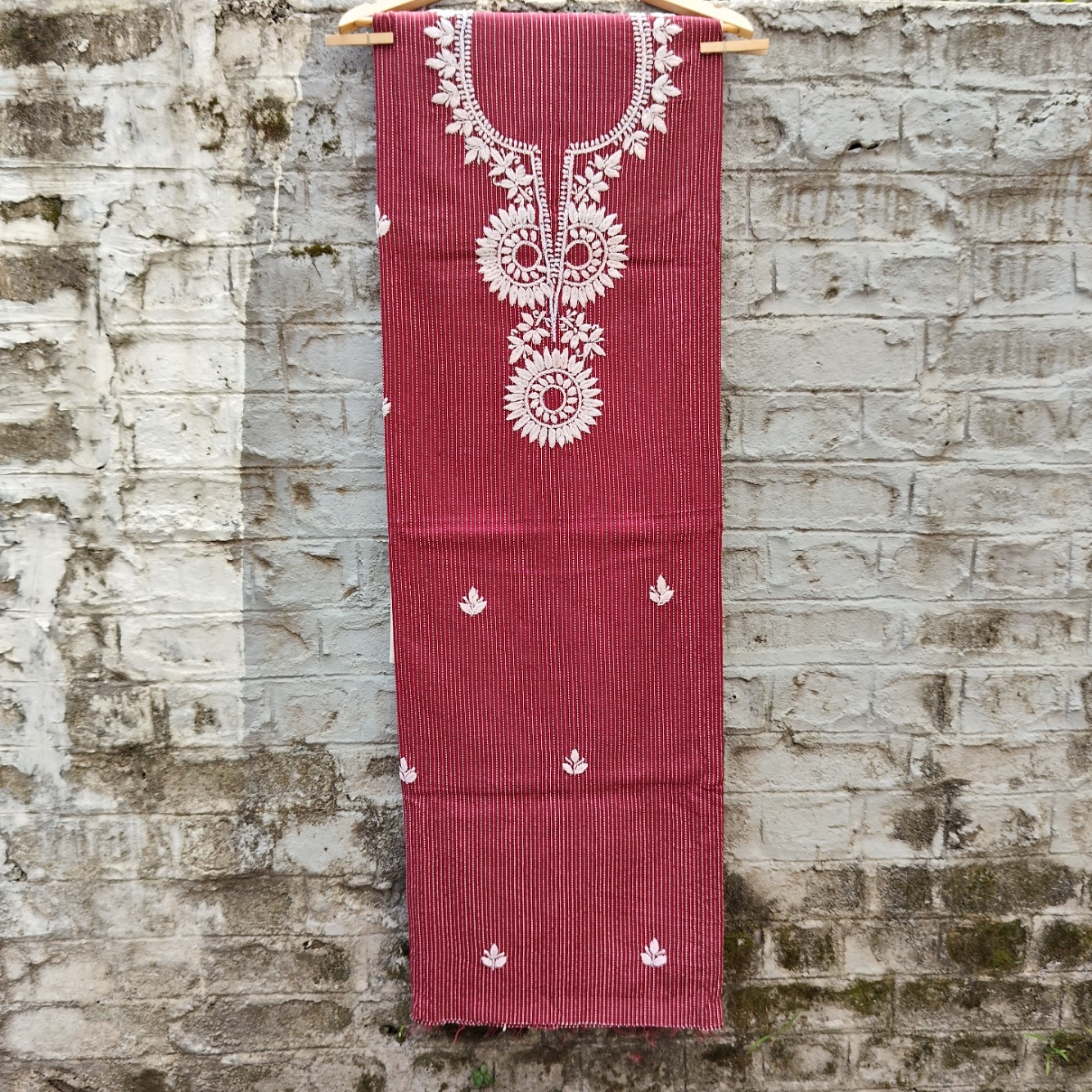 Hand Embroidered Top and Bottom set - Image 2