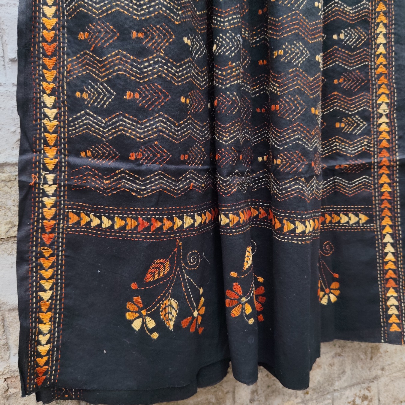 Cotton Kantha Dupatta - Image 3