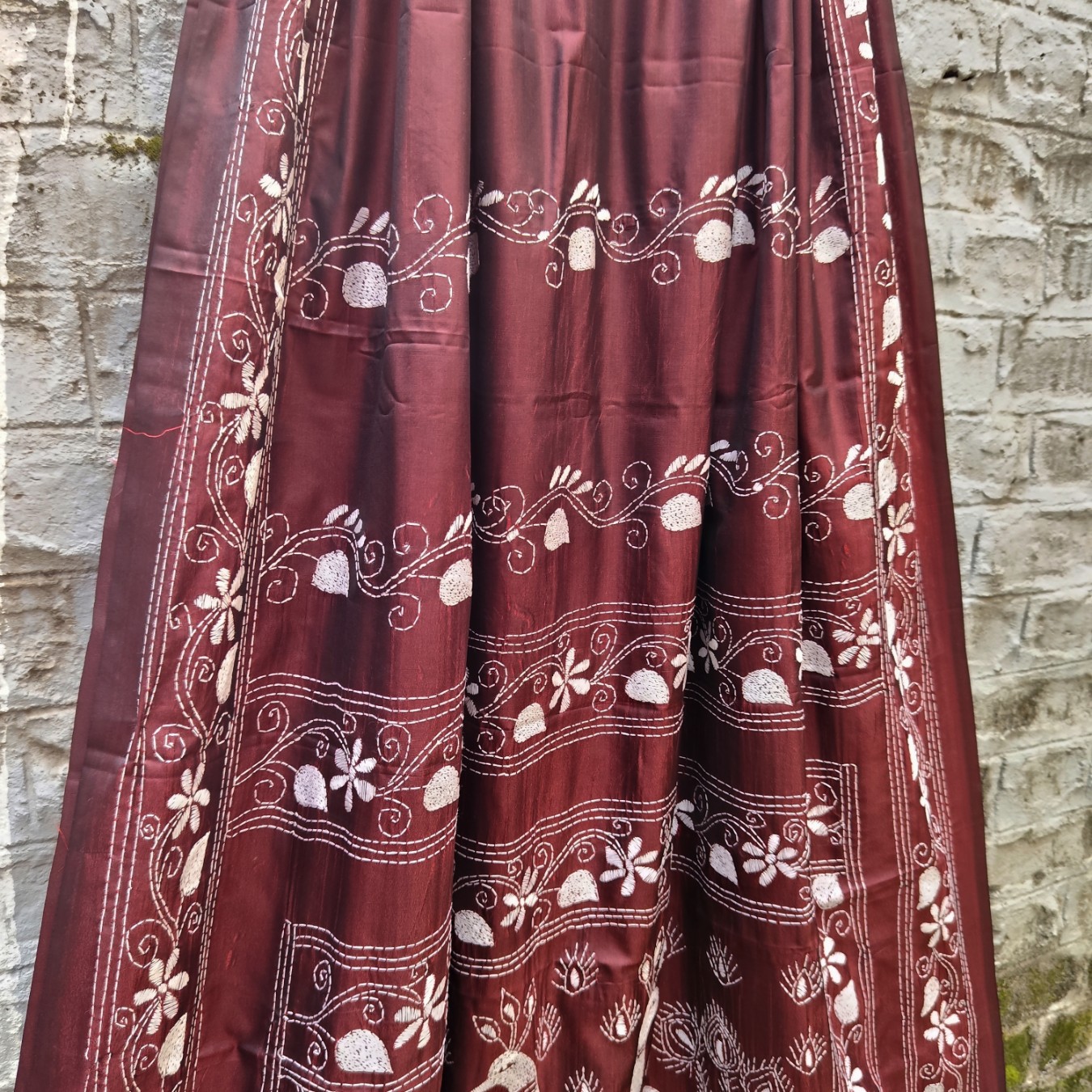 Kantha work sarees - Image 3